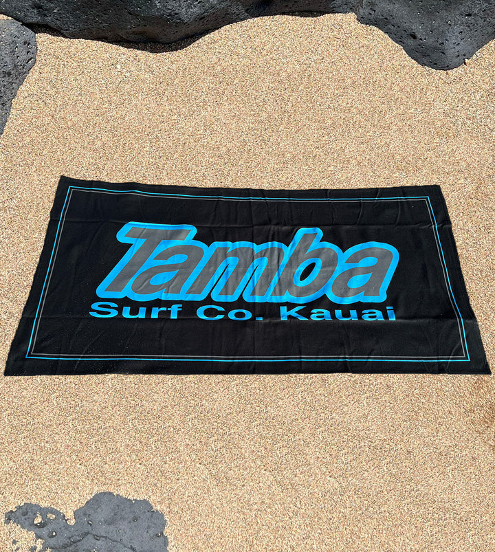 Tamba Towel - TSCK Black/Blue/Silver