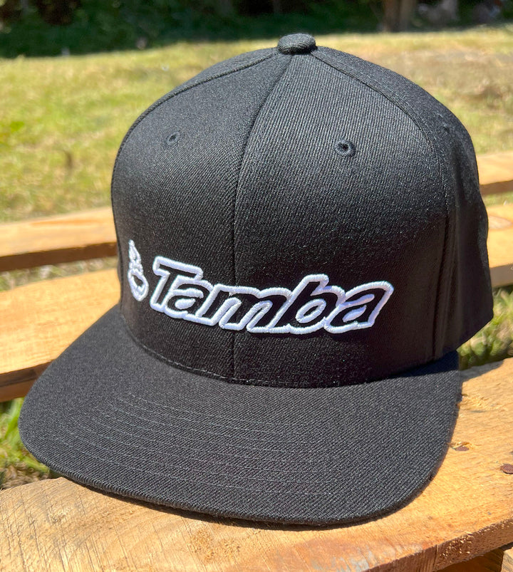 Spirit Inline 3D Snapback Hat - Black/White
