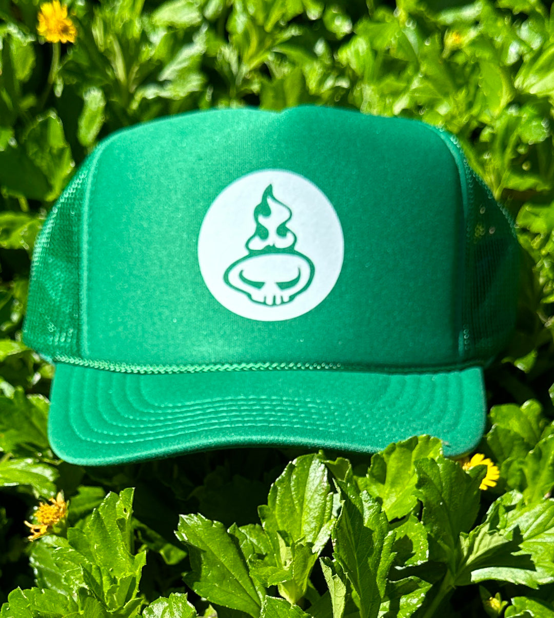 Resolve Trucker Hat - Kelly Green/White