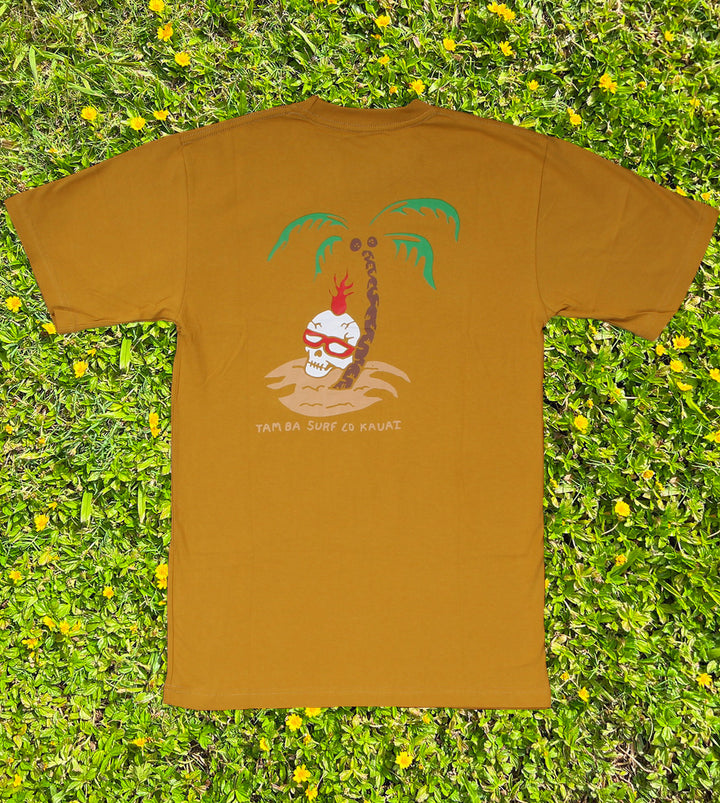 Dream Isle Short Sleeve Shirt - Mustard
