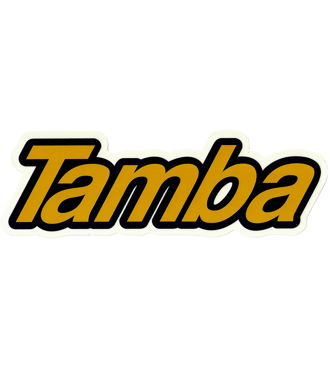 Tamba Contour Logo Sticker 9 x 3