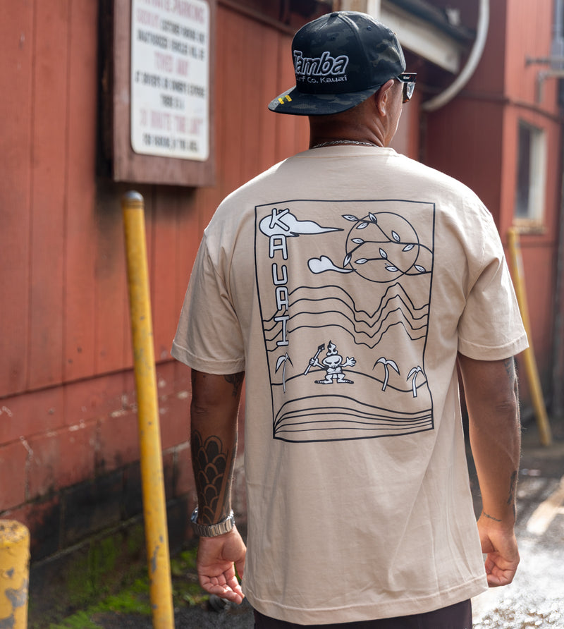 Art Life Short Sleeve Shirt - Tan