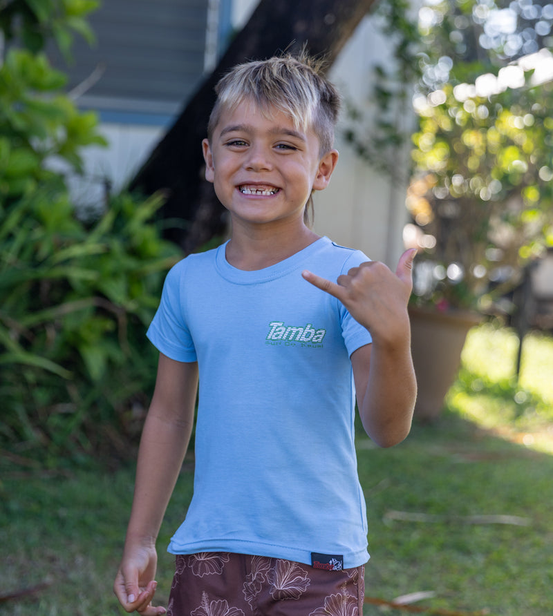 Wavelength Toddler Short Sleeve Shirt - Blue
