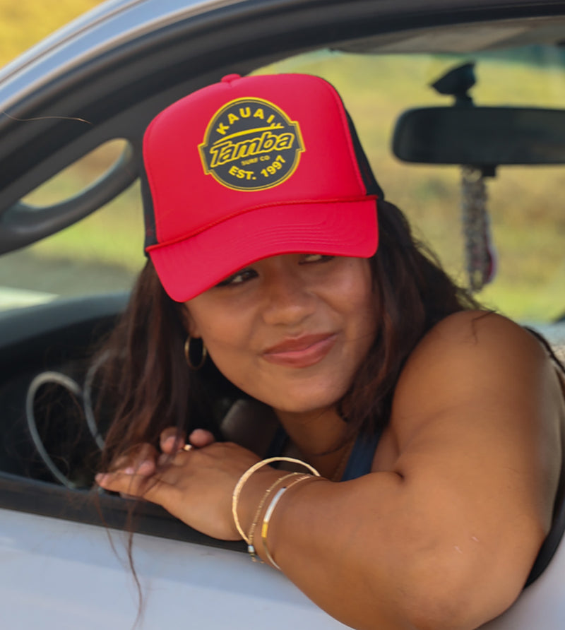 Est 1997 Trucker - Red/Black/Yellow