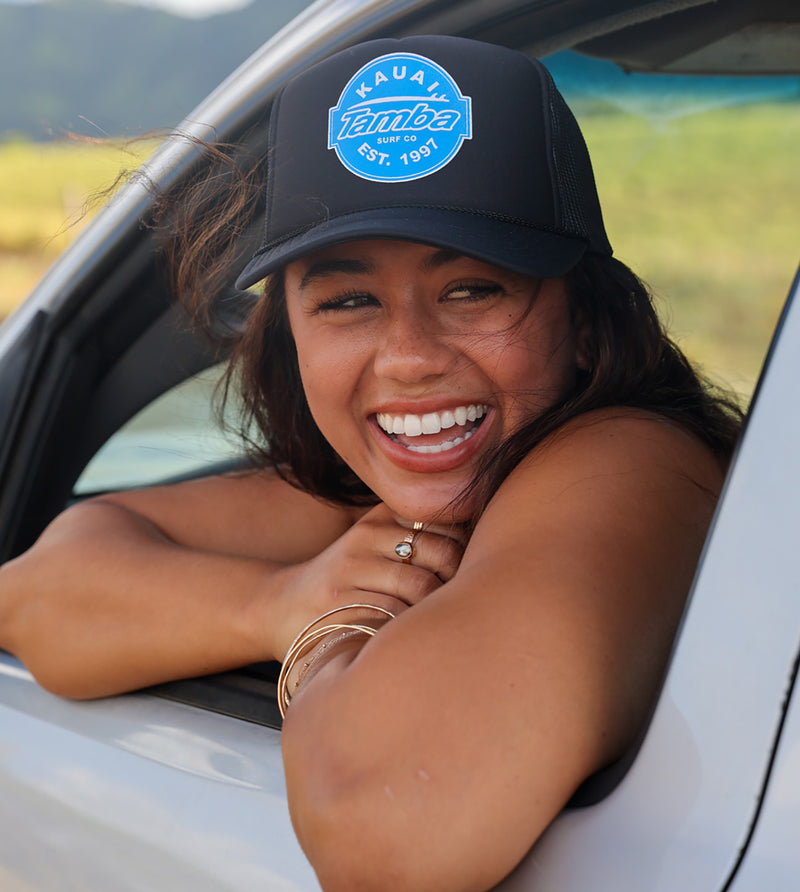 Est 1997 Trucker - Black/White/Blue