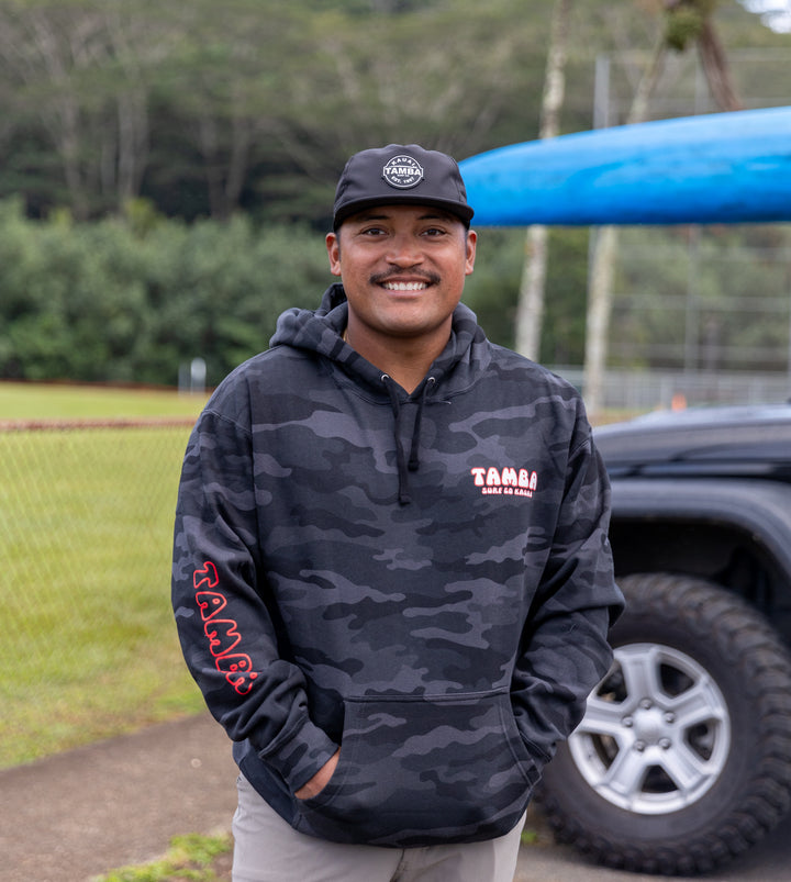 Warrior Tusk Pullover Hoodie - Black Camo