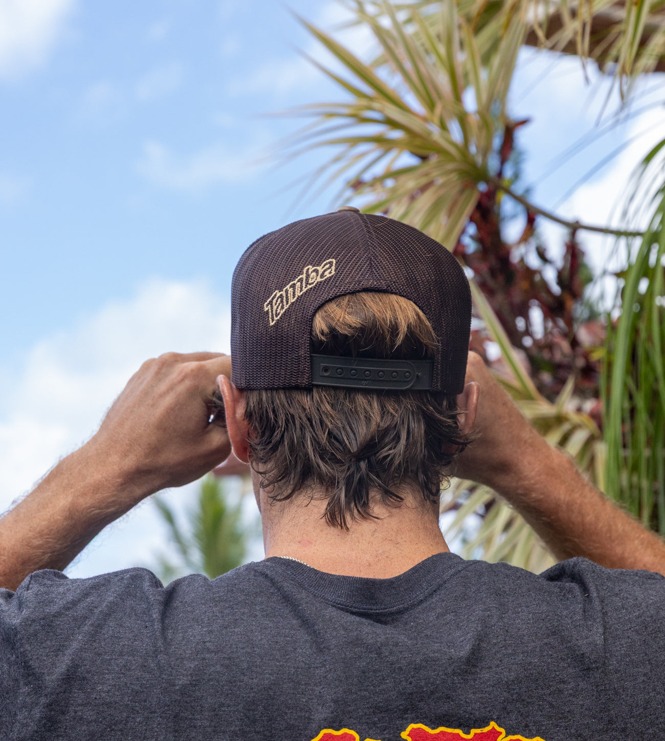 Multicam Stuzzy 3D Mesh Snapback Hat - Arid/Brown – Tamba Surf Company