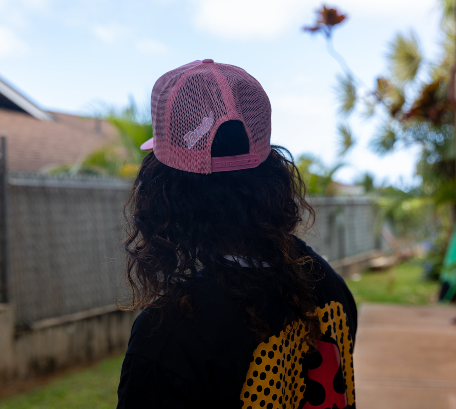 Hawaii Premium Mesh Snapback Hat - Pink – Tamba Surf Company