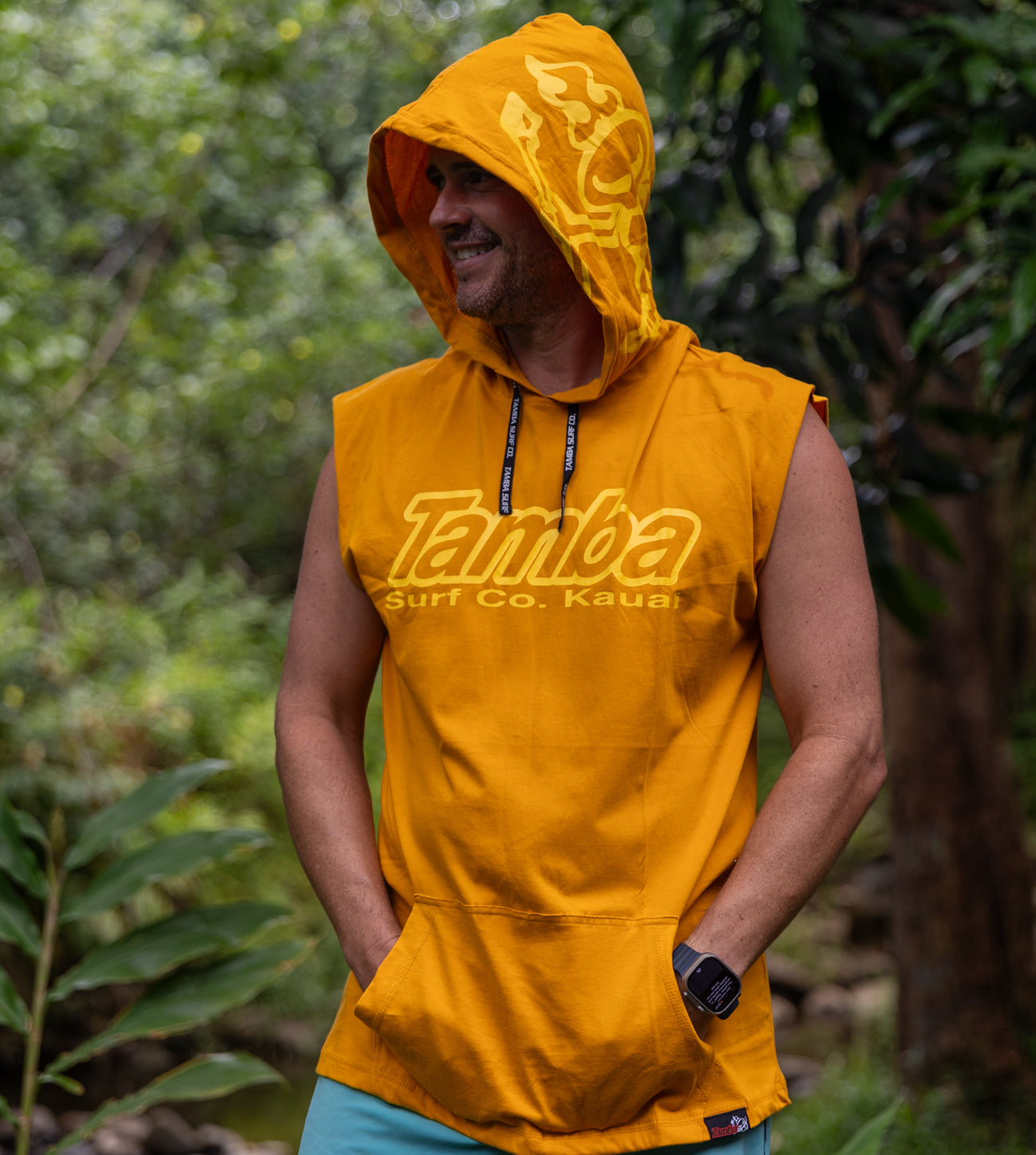 TSC Tank Hoodie Shirt - Sunkist Yellow