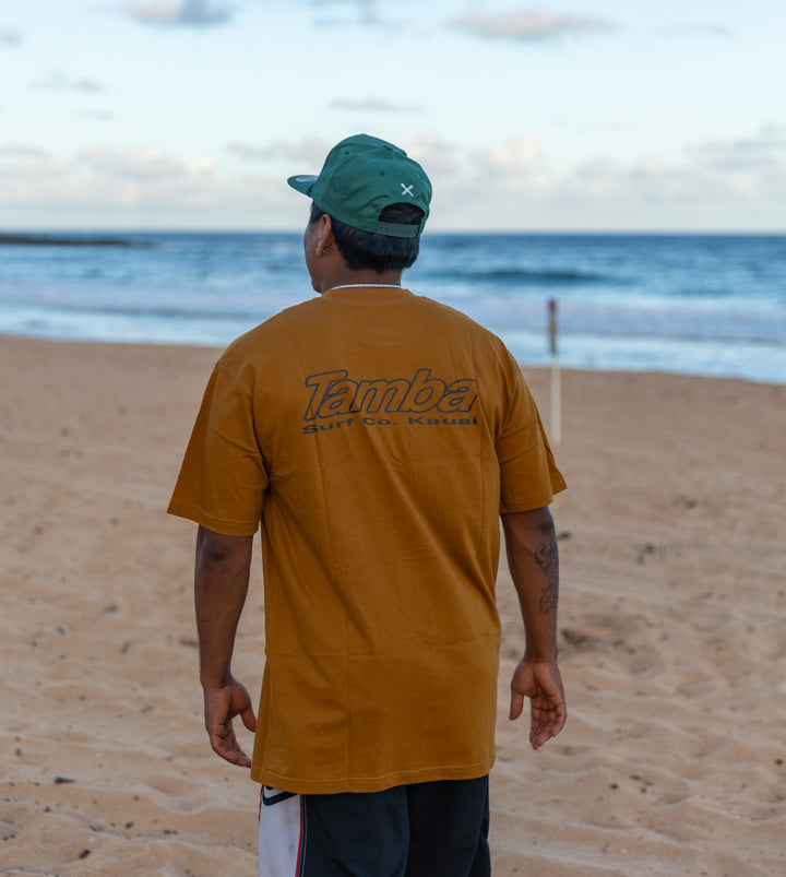 Surf Co Inline Short Sleeve Shirt - Brown/Black