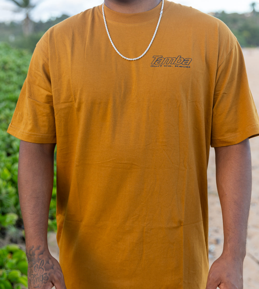 Surf Co Inline Short Sleeve Shirt - Brown/Black