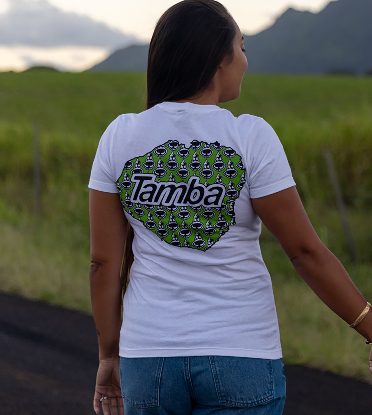 Warrior Island Women's Short Sleeve Shirt - White