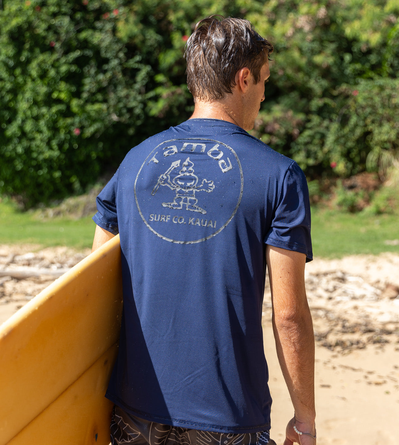 Stamp UV Short Sleeve Shirt - Navy – Tamba Surf Company