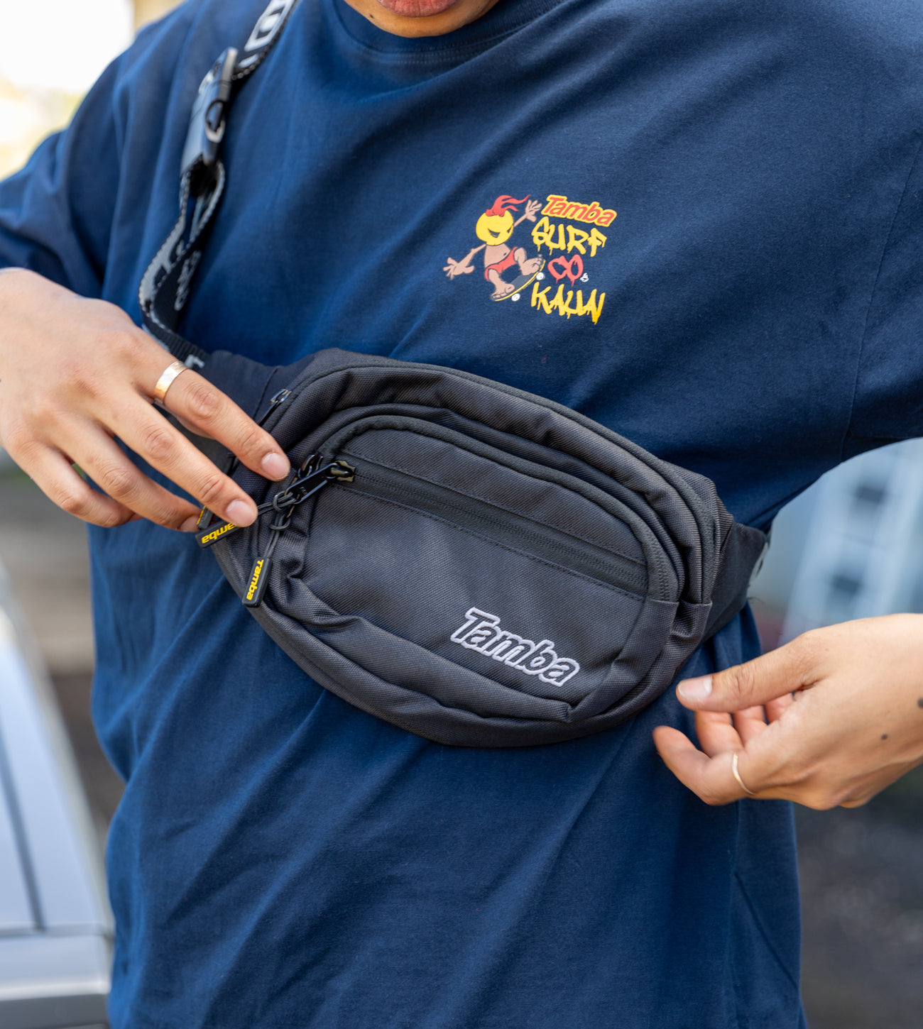 Tamba Hip/Sling Bag - Black