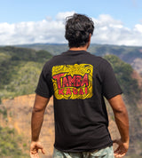 Tiki Tok Short Sleeve Shirt - Black