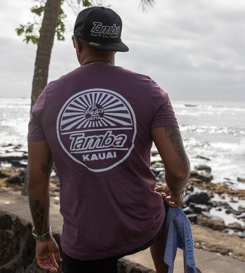 Dominion Soft Short Sleeve Shirt - Heather Maroon