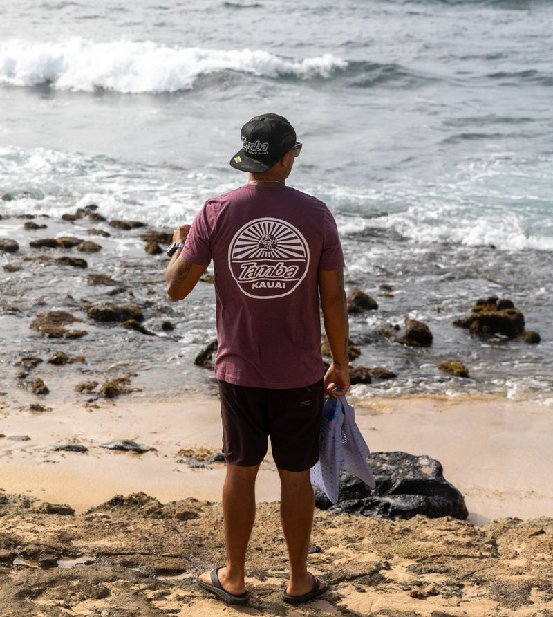 Dominion Soft Short Sleeve Shirt - Heather Maroon