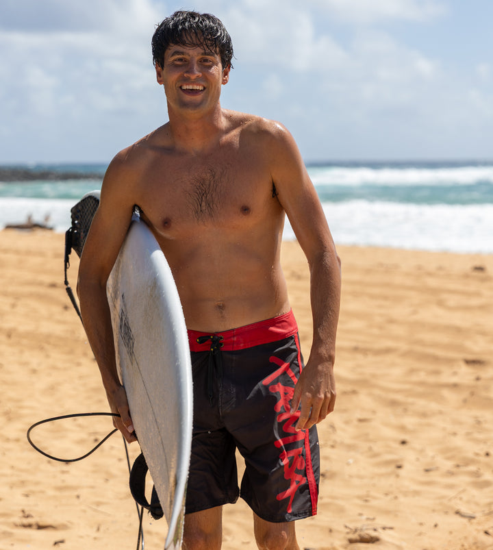 'Uhane Board Shorts - Black