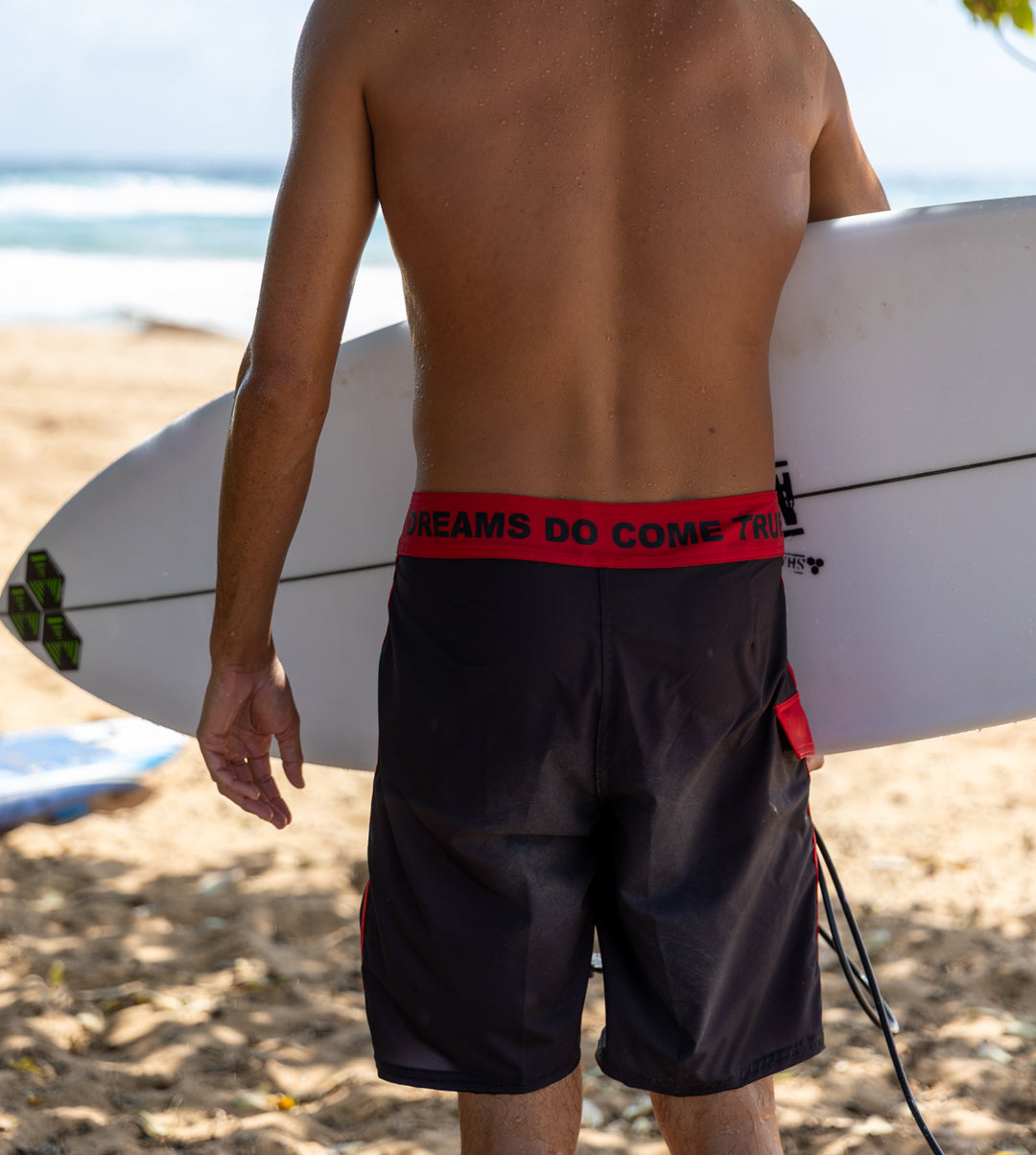'Uhane Board Shorts - Black
