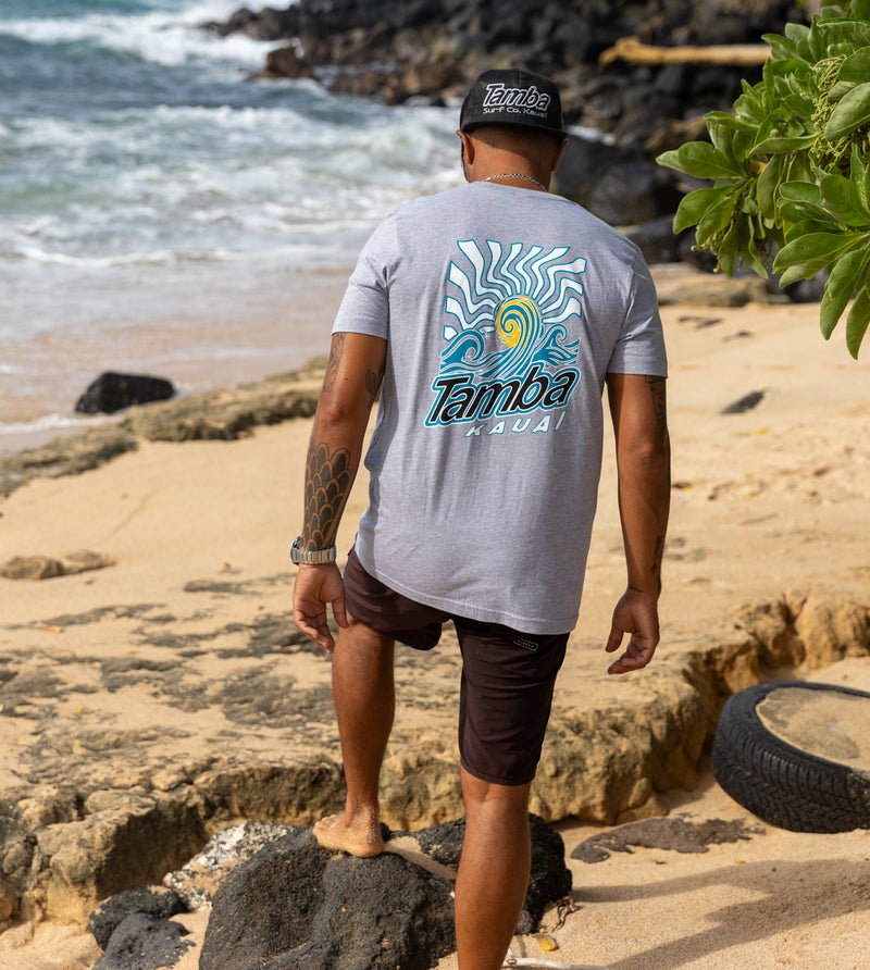 Planet Surf Soft Short Sleeve Shirt - Athletic Heather