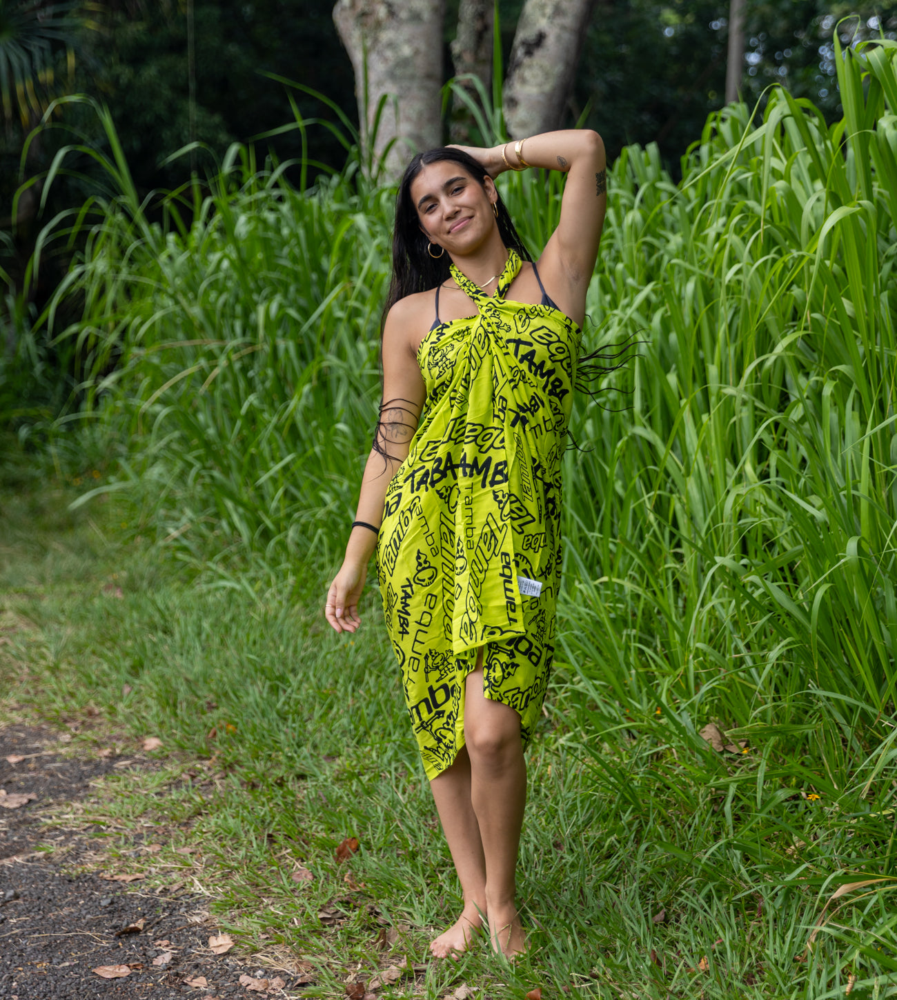 Logo Mania Pareo/Sarong - Neon