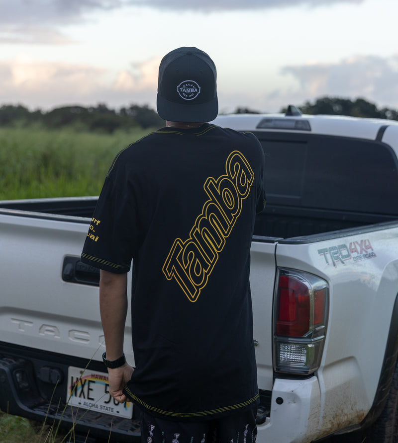 Keyline Slope Short Sleeve Shirt - Black