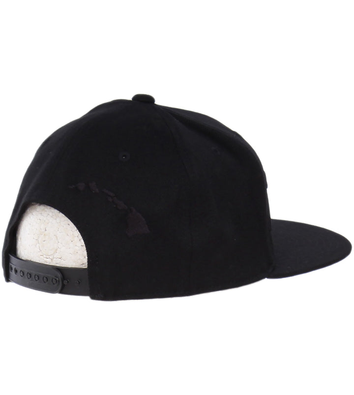 Classic Tamba 3D Snapback Hat - Black
