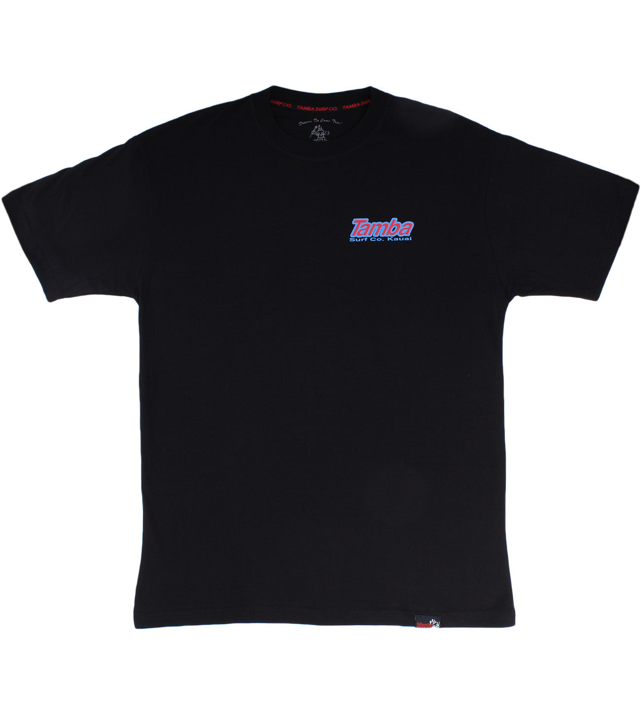 Surf Co Kauai Short Sleeve Shirt - Black/Blue/Red – Tamba Surf Company