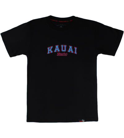 Kauai Short Sleeve Shirt - Black Pink/Blue