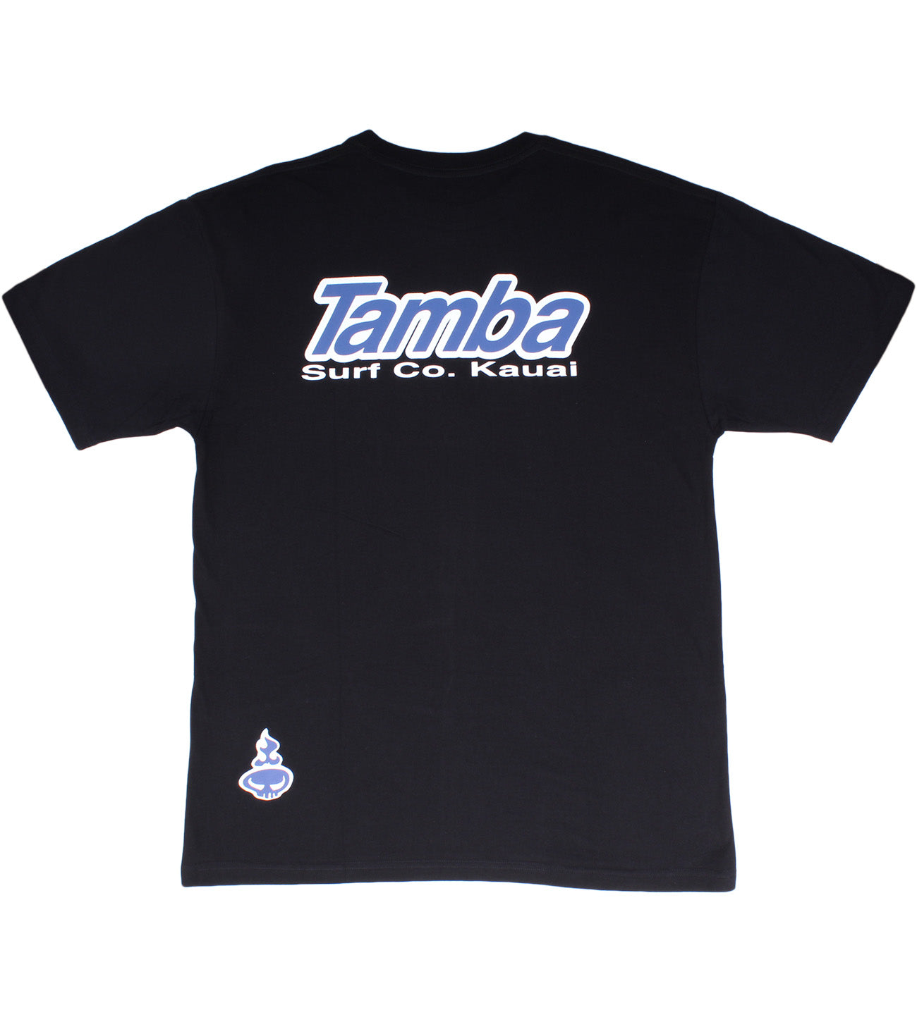 Surf Co Kauai Short Sleeve Shirt - Black/White/Blue