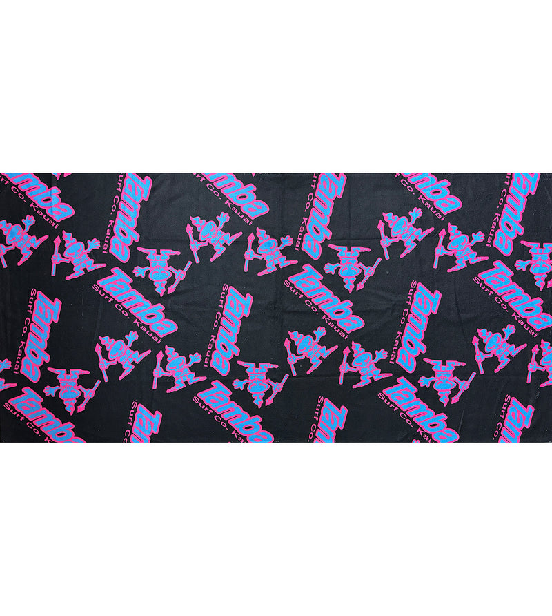 Tamba Towel - Tamba Surf Co - Black/Pink/Blue