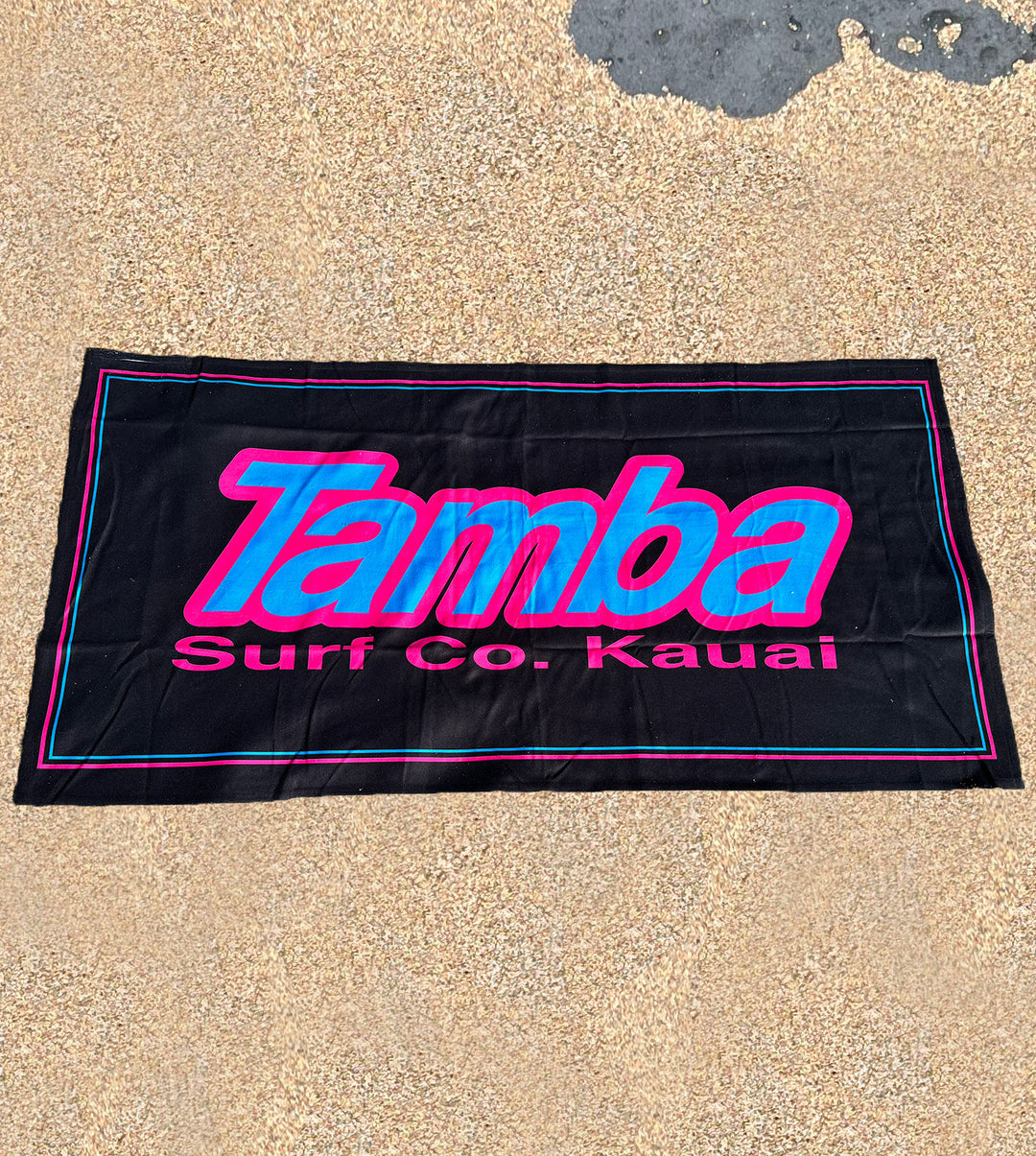 Tamba Towel - TSCK Black/Pink/Blue