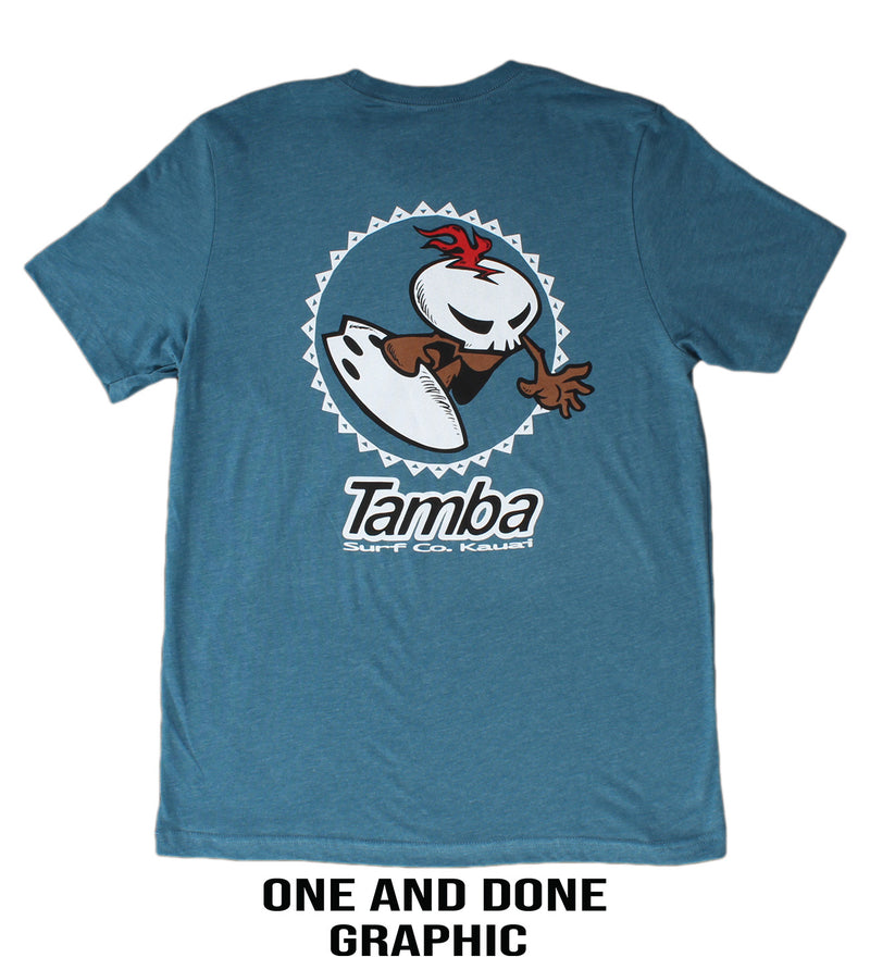 Warrior Drop Soft Short Sleeve Shirt - Heather Deep Teal