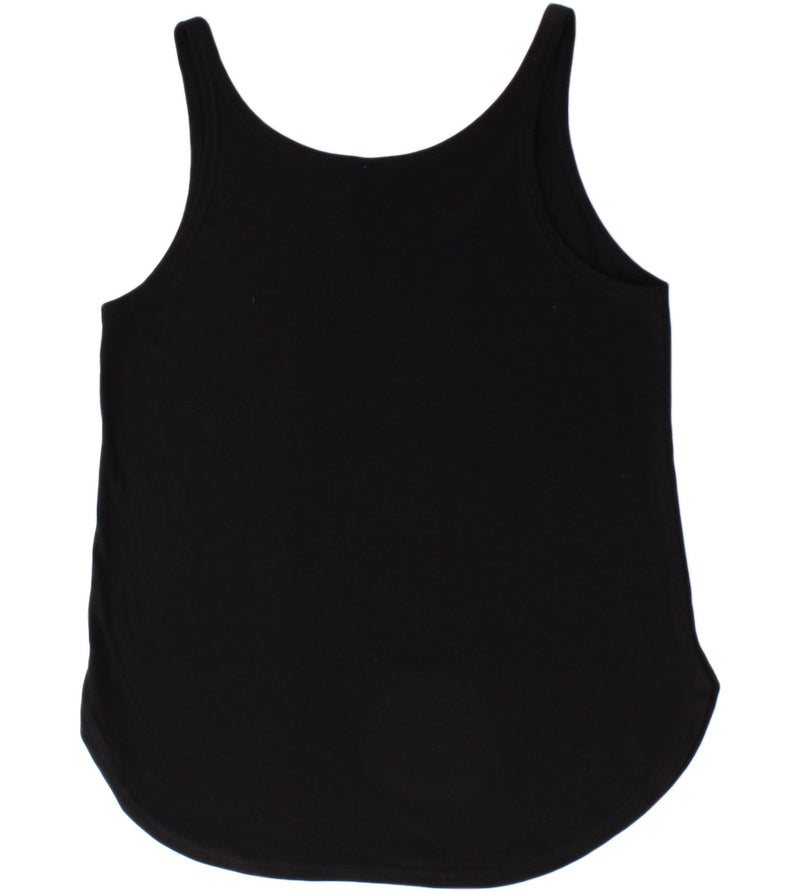 Maluhia Women's Festival Tank Top Shirt - Black