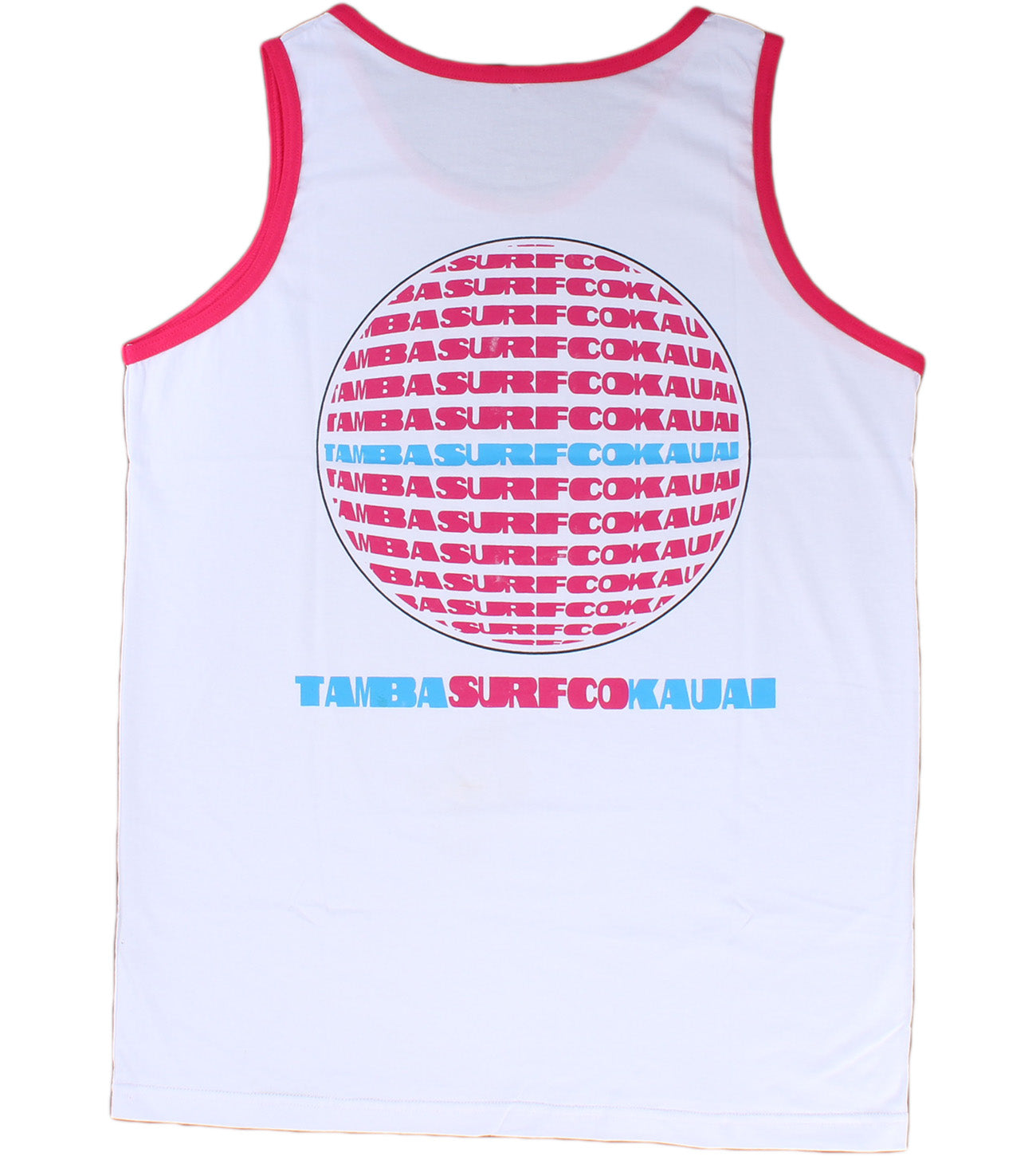 Sphere Tank Top Shirt - White