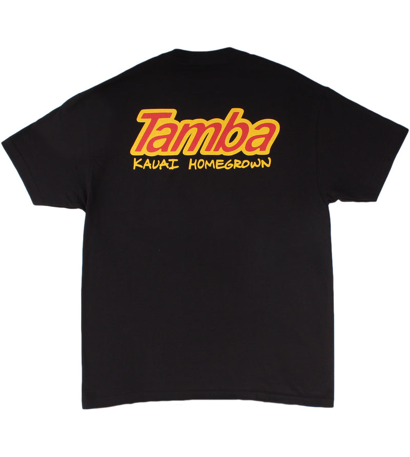 Kaua'i Homegrown Short Sleeve Shirt - Black/Yellow/Red