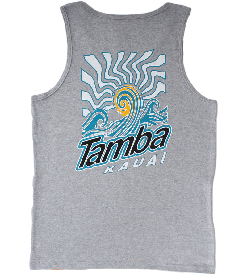 Planet Surf Tank Top Shirt - Sport Grey