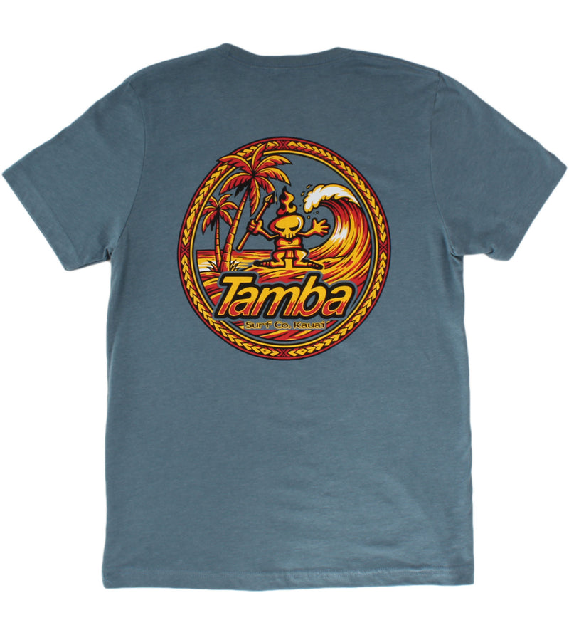 Amber Wave SOFT Short Sleeve Shirt - Heather Slate