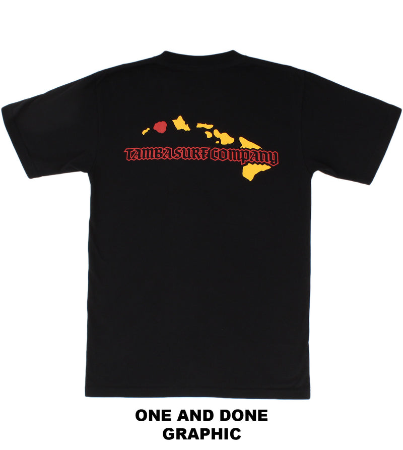 Old Skool Island Chain Short Sleeve Shirt - Black