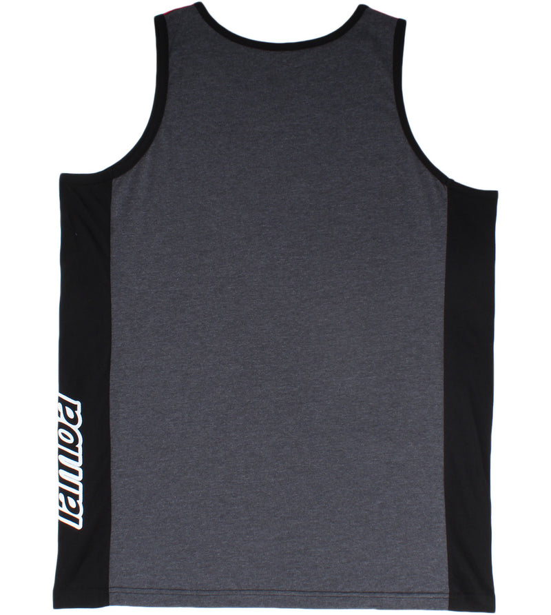 Reflex Custom Tank Top Shirt - Red/Misty/Black