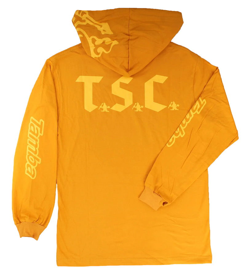 TSC Long Sleeve Hooded Shirt - Sunkist Yellow