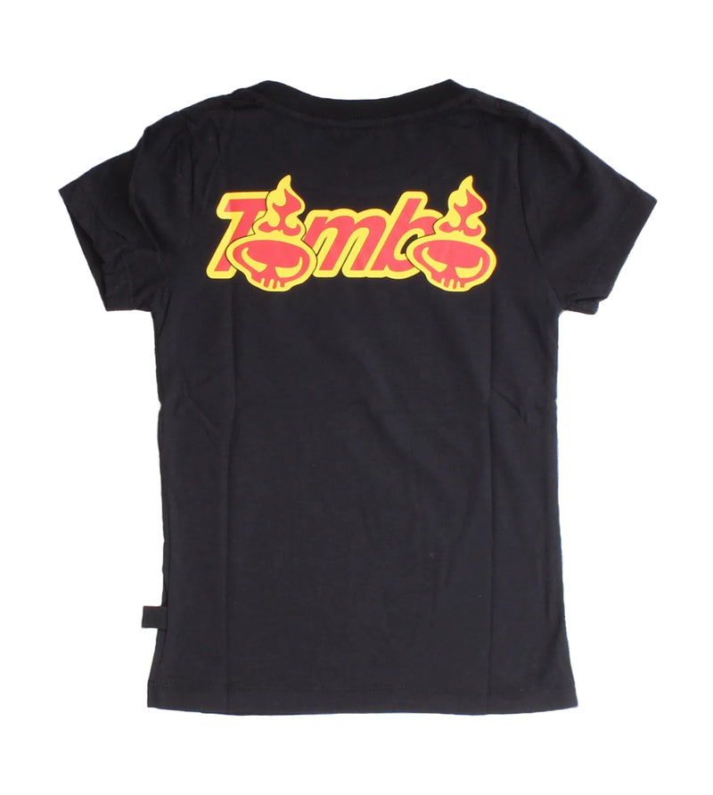 Classic A-List GIRLS Short Sleeve Shirt - Black
