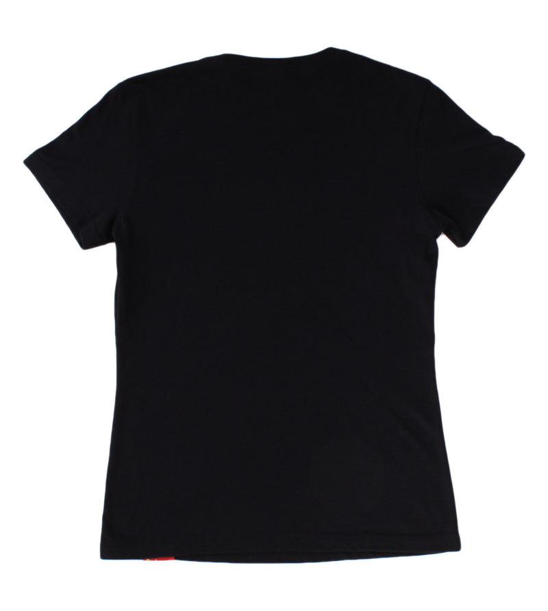 Zen Tropic Women's Short Sleeve Shirt - Black