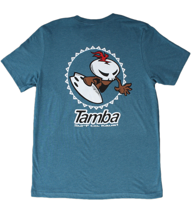 Warrior Drop Soft Short Sleeve Shirt - Heather Deep Teal