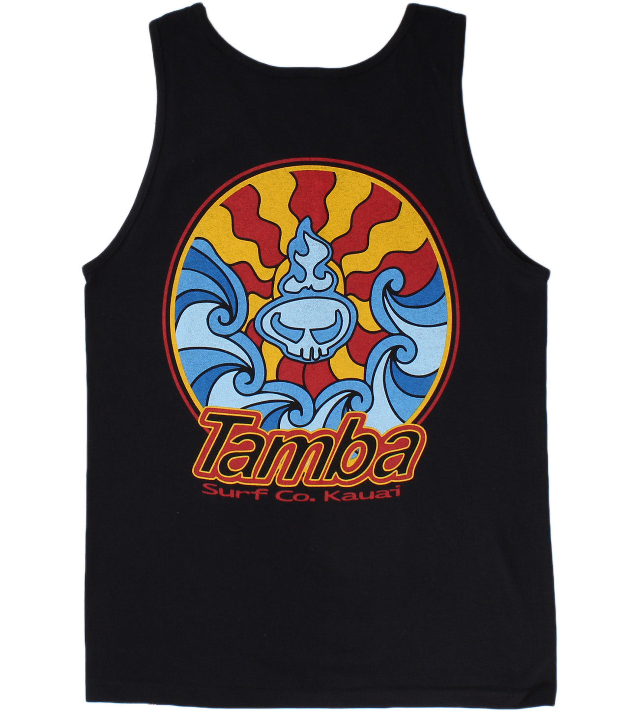 Maluhia Tank Top Shirt - Black