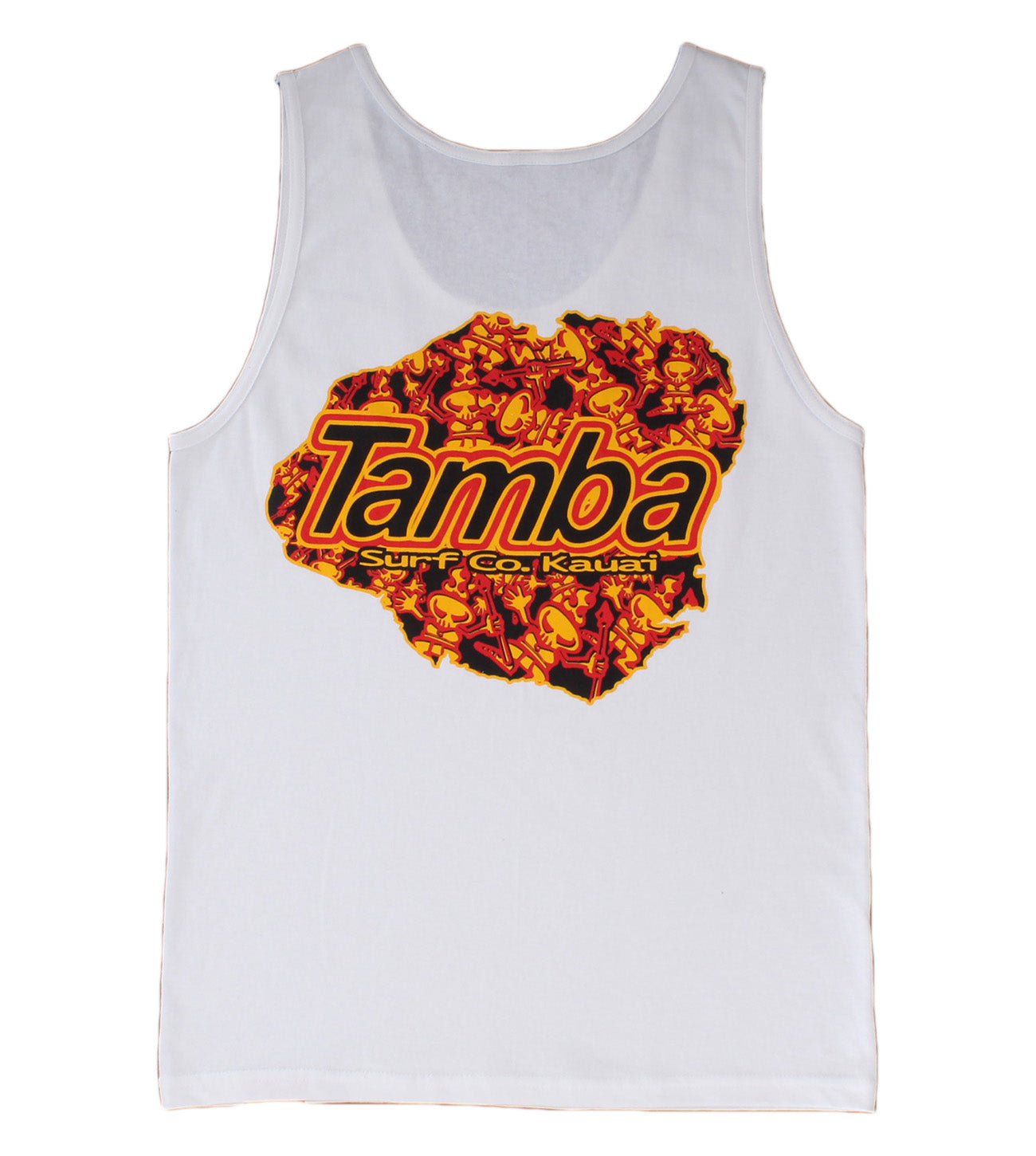 Warrior Party Tank Top Shirt - White