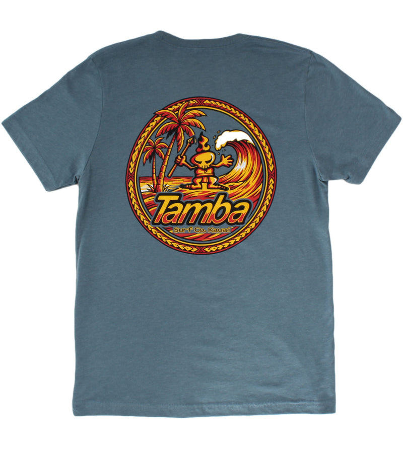 Amber Wave SOFT Short Sleeve Shirt - Heather Slate