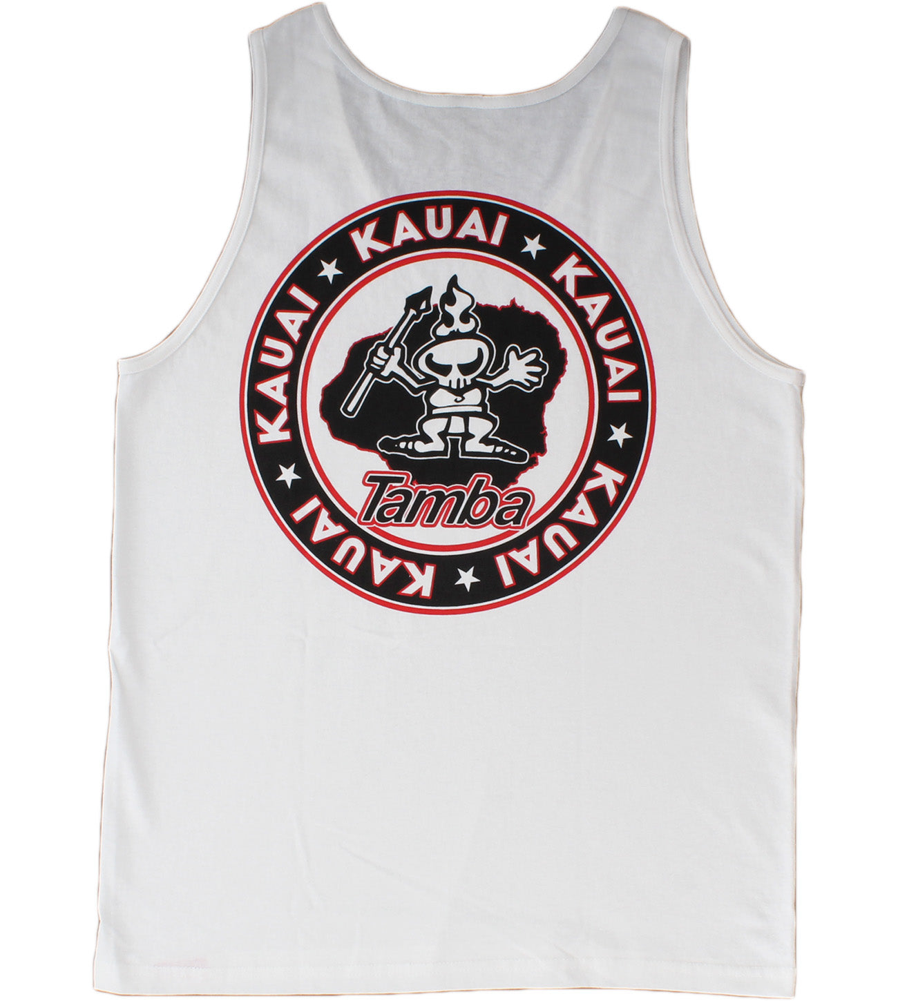 Kaua'i Kine Tank Top Shirt - White