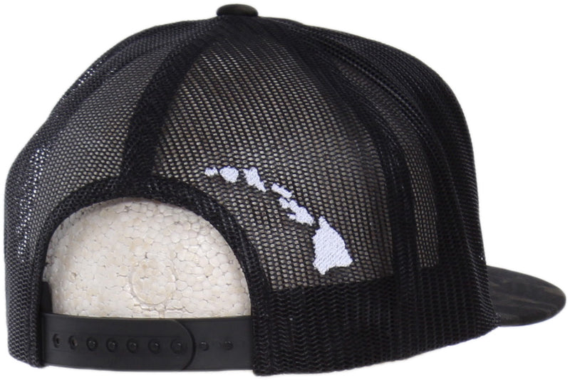 Multicam Camo Surf Co 3D Mesh Snapback - Midnight