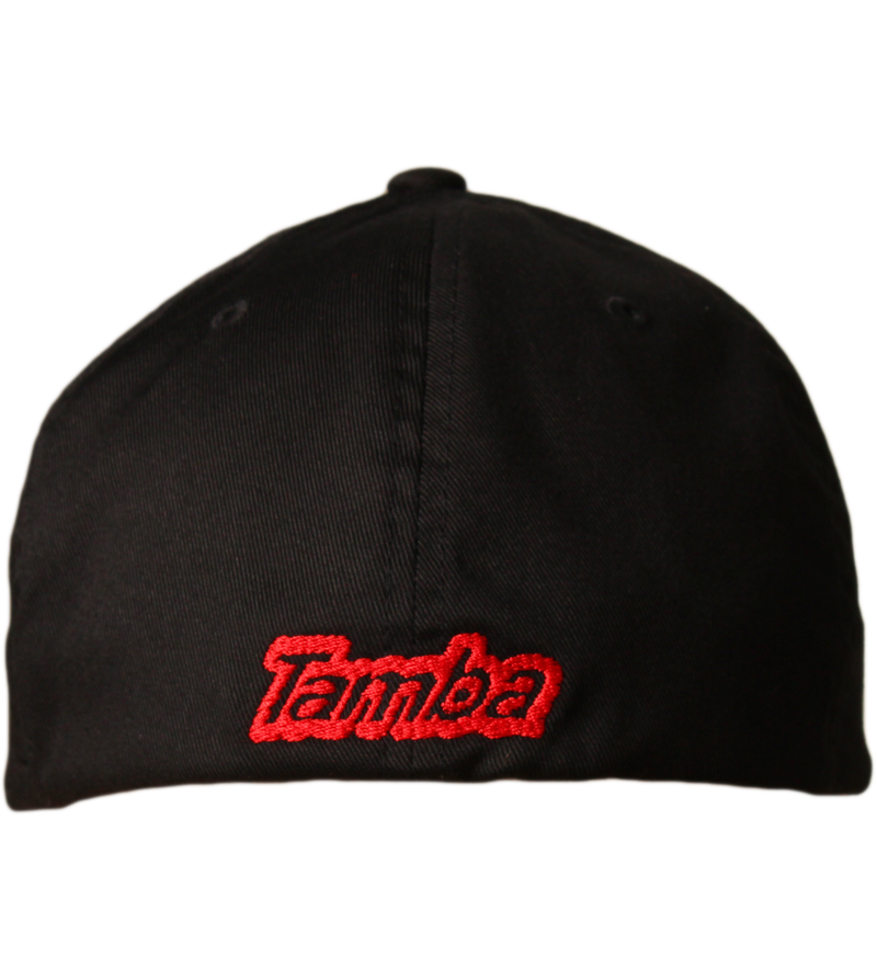 Surf Co Fitted Hat - Black S/M